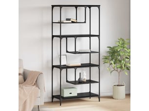 Bibliotheque coloris noir <strong></strong> <strong></strong> - 81 cm x 176 cm