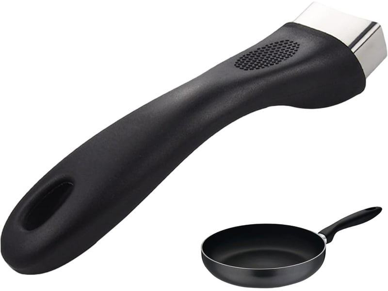 Remplacement des poignées de casserole, poignée de poêle antidérapante et anti-brûlure 6.4 pouces avec vis, plastique et acier inoxydable none - Conforama A