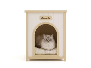 Table d'appoint caisson en bois – meuble intérieur pour espace de repos domestique, format compact, style scandinave