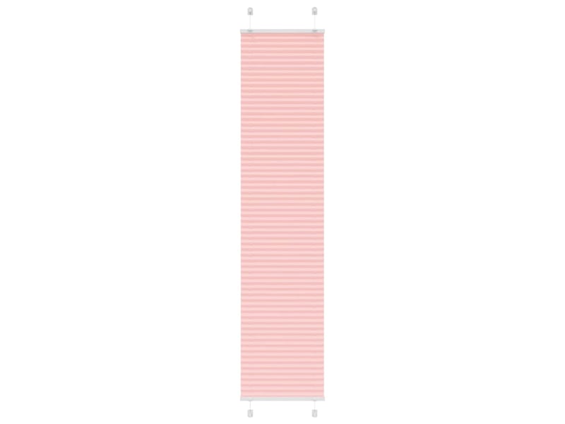  Store plissé, store de fenêtre rose 45x200 cm largeur du tissu 44,4 cm polyester cf46987  - Conforama B