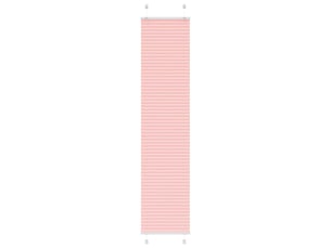Store plissé, store de fenêtre rose 45x200 cm largeur du tissu 44,4 cm polyester cf46987