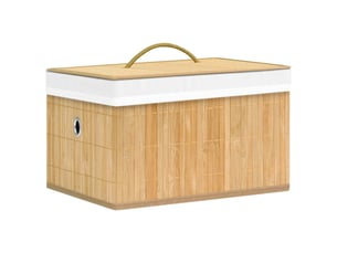 Boîtes de rangement en bambou 4 pcs