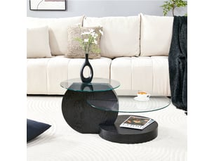 Table rectangulaire coloris transparent <strong>ATELIER CONFORTIEL</strong> <strong></strong> - 70 cmx90 cm