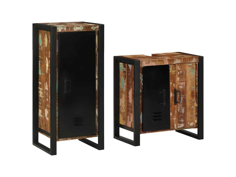 Ensemble de mobilier de salle de bain 2 pièces cf64202 - Conforama C