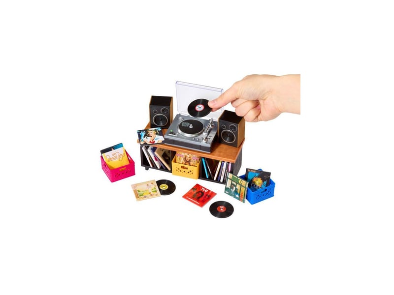  Jouet platine vinyle miniature avec enceintes et 1 disque 8 ans LIT0035051254249 - Conforama A