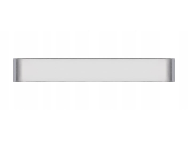  Poignée de meuble, en alliage de zinc, chrome mat, 128 mm  - Conforama C