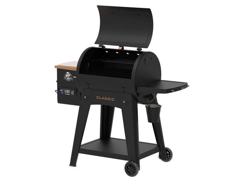 Barbecue à pellets onyx classic 700 + 50 gants alimentaire - pit boss  - Conforama D