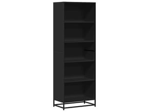 Bibliotheque coloris  noir  <strong></strong> <strong></strong> - 60 cm x 170.5 cm