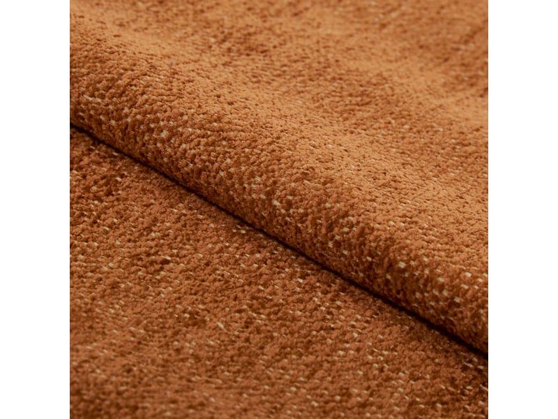  Fauteuil de salon pivotant en velours texturé terracotta oska OSKAVTTC - Conforama D