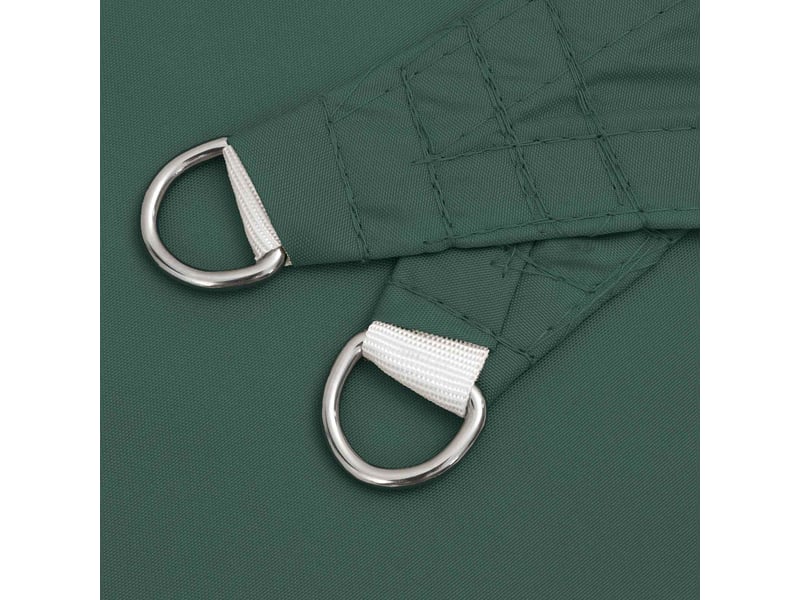  Voile d'ombre - voile d'ombrage - voile parasol vert foncé 2 x 6 m 100 % polyester oxford  - Conforama E