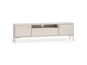 Meuble tv coloris taupe 180 cm SELSEY Sandro