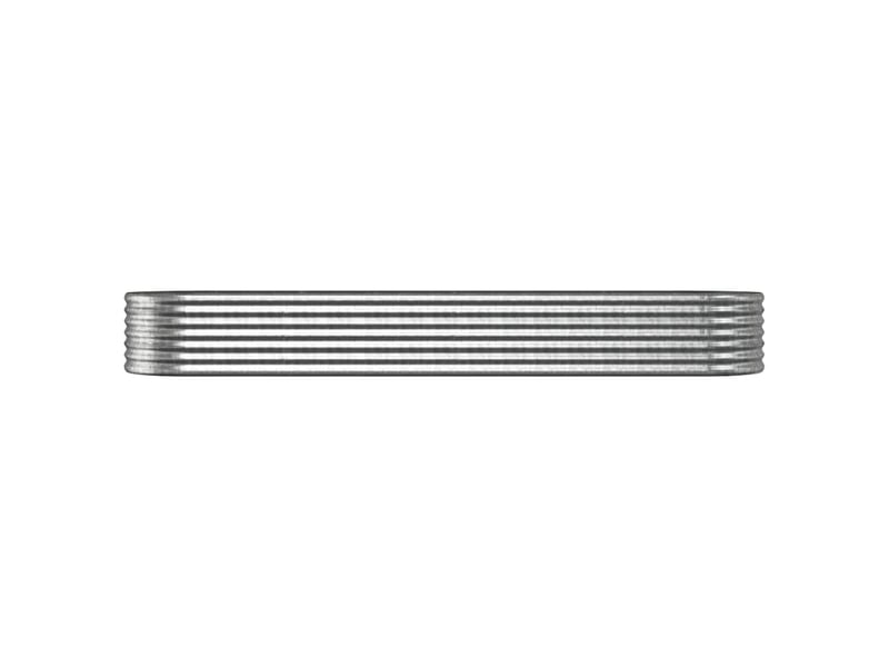  Jardinière - lit surélevé de jardin acier galvanisé argenté  - Conforama C
