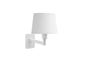 Applique murale fabrilamp cueza blanc e14 24 x 15 x 28 cm