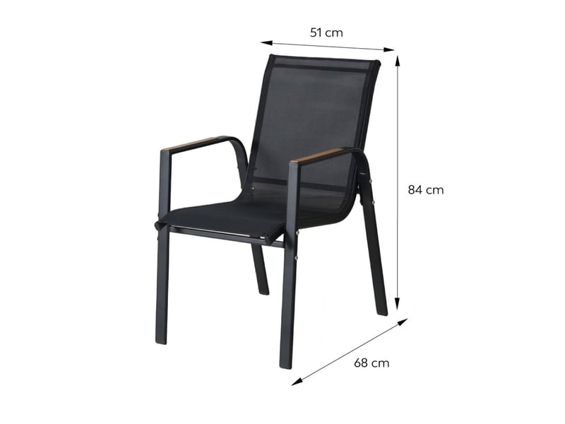 Salon de jardin 10 places avec table 240cm effet bois esperance - Conforama D