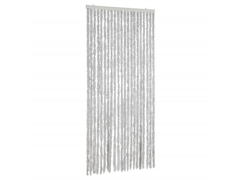  Rideau anti-mouches, moustiquaire gris 90x200 cm chenille cf43520  - Conforama A