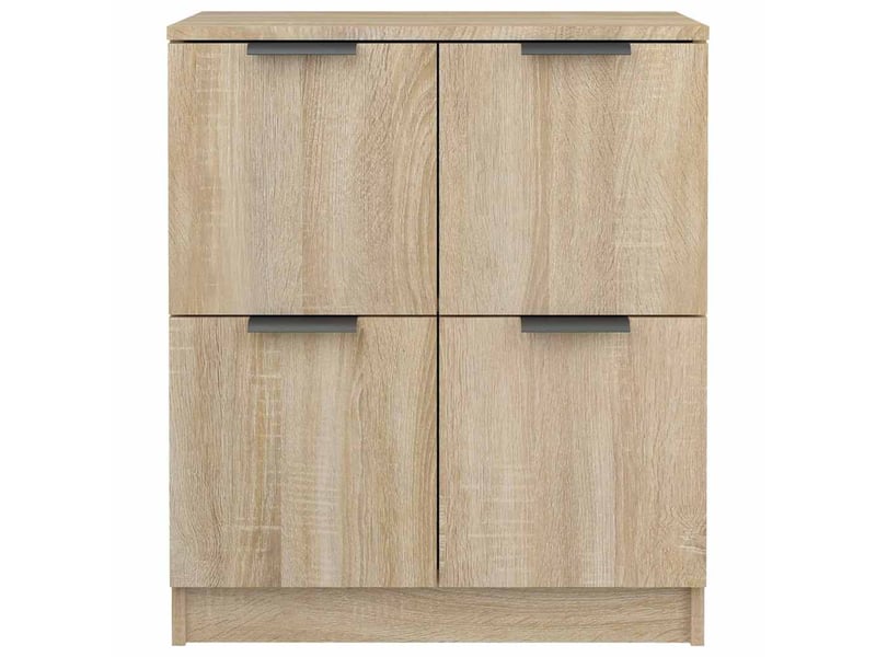  Buffets 2 pcs - bahut - meuble de rangement chêne sonoma 60x30x70 cm bois d'ingénierie  - Conforama D