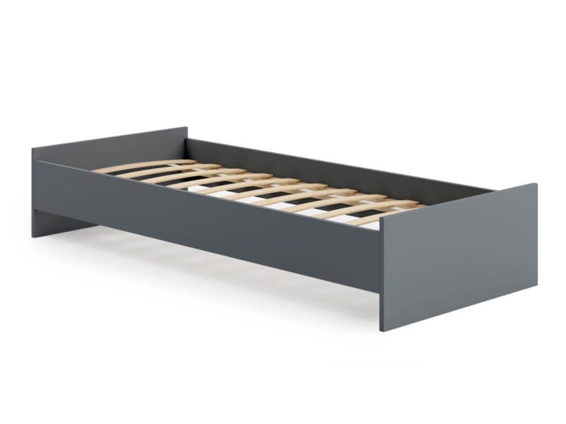  Lit junior karo 190 x 90 cm - gris KARO_190/S/05 - Conforama A