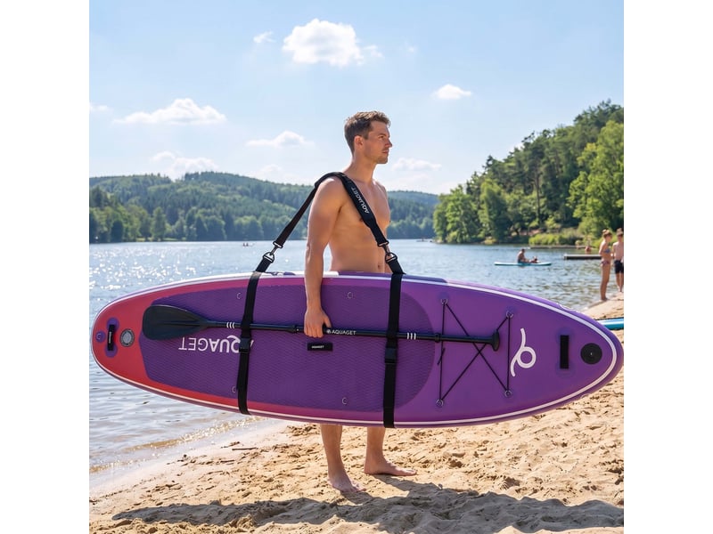  Sangle de transport aquaget® pour planches de sup – bandoulière universelle et réglable  - Conforama D