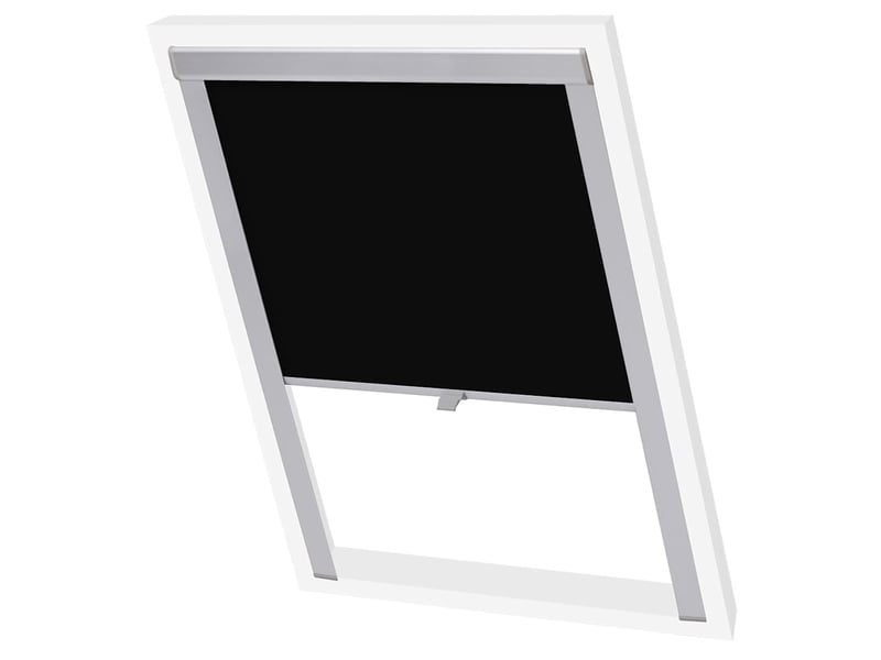  Store enrouleur occultant, store à rouleau noir f06 ggl et ggu cf46543  - Conforama B