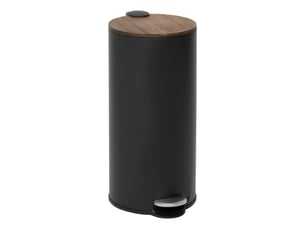 Poubelle cuisine 30 L noir