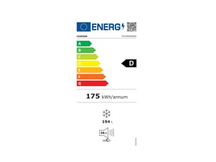 Congelateur armoire Ventilé (No frost) HISENSE FV245N4AWD - 194 litre(s) largeur 55 cm x hauteur 169.1 cm