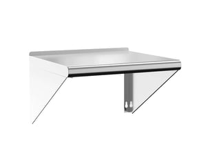 Etagère 50 cm coloris argenté  