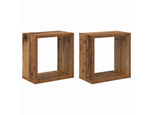 Etagère 26 cm coloris marron <strong></strong> <strong></strong>