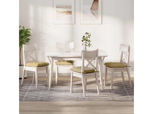 Lot de 4 coussins de siège, coussins décoratifs tissu en velours côtelé vert gris cf60000