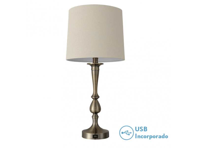 Lampe à poser fabrilamp khalifa e27 coloris cuir 60,5 x 28 x 28 cm 130871014 - Conforama A