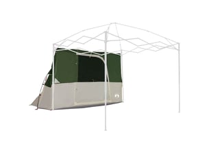 Tente intérieure avec toit vert 280x220x176 cm taffetas