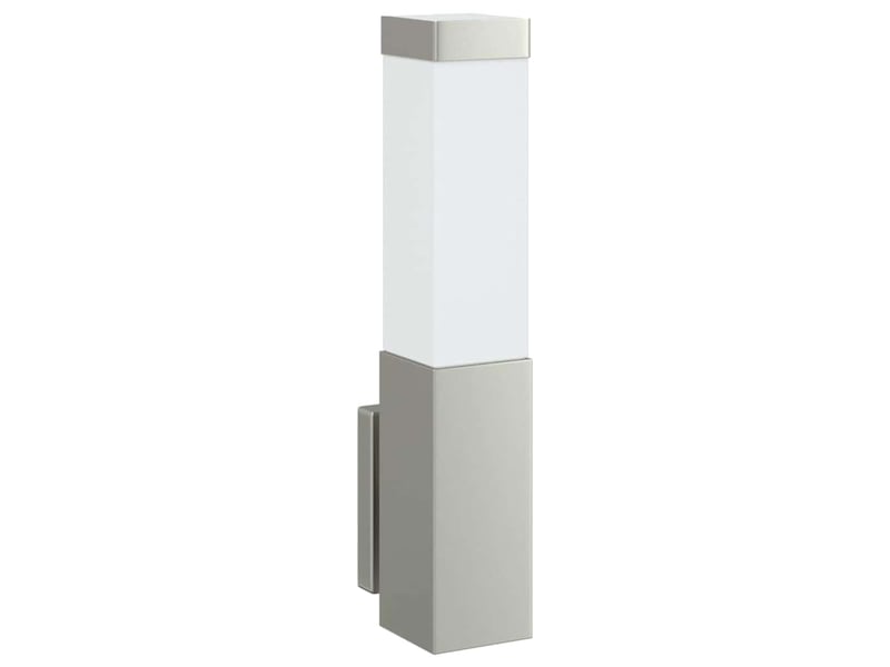 Applique murale extérieure argenté 10.5x6x33 cm shl38864 - Conforama A