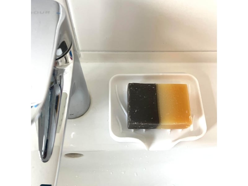  Porte-savon en silicone haute qualité - design anti-dérapant drainant  - Conforama C