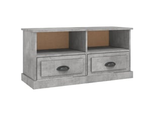Meuble tv coloris gris 93 cm <strong></strong>  <strong></strong>
