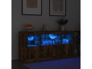 Buffet 1 porte(s) <strong></strong> <strong></strong> - 142.5 cm coloris marron