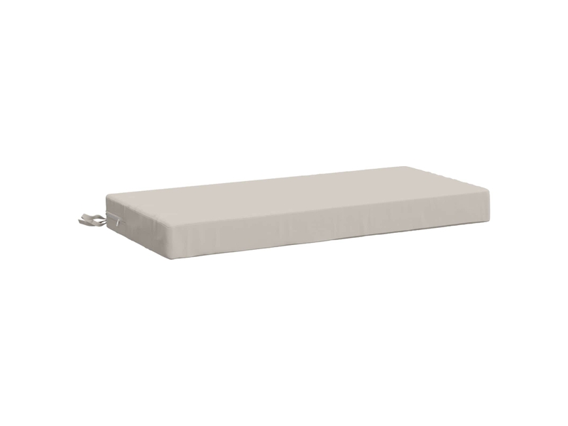  Coussin de banc, coussin d'assise, coussin de canapé soest 100 % polyester blanc 60 x 40 x 8 cm cf53048  - Conforama A