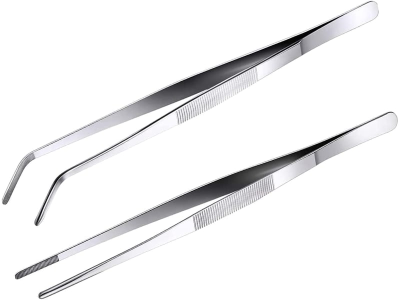  20cm pince cuisine 2pc professionnel pince du chef pincette culinaire de precision pour viande barbecue décoration No Commercial reference - Conforama A