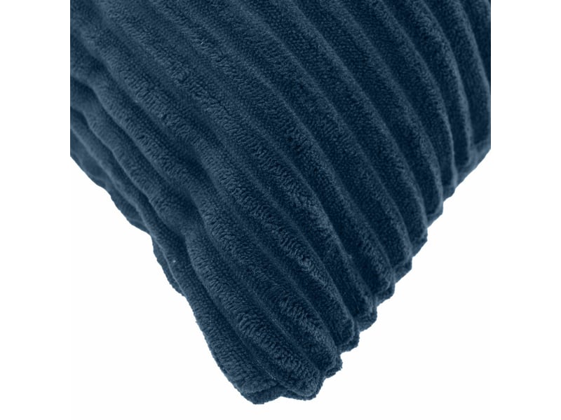  Lot de 12 housses de coussin heerlen bleu marine 40 x 40 cm cf49030  - Conforama D