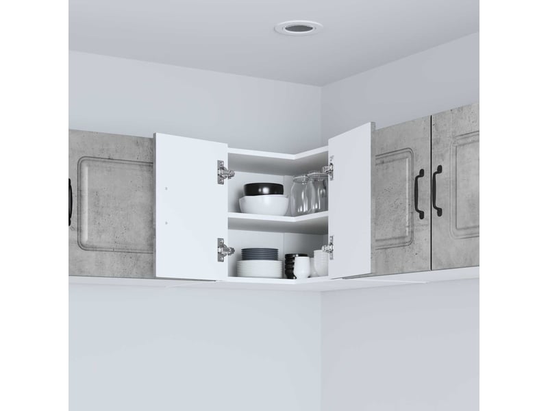  Panneau de lave-vaisselle kalmar gris béton 57x57x40cm  - Conforama D