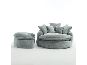 Fauteuil fixe MAISONORA  Polyester gris