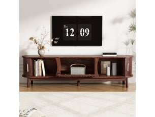 Meuble tv coloris marron 165 cm PEXCHO  