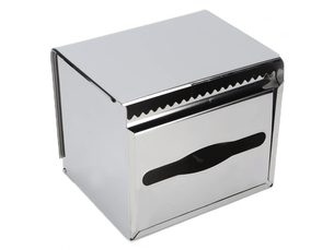 Porte-mouchoirs en acier inoxydable 304 pour cuisine, salle de bain, chambre à coucher (boîte à mouchoirs miroir 4351)