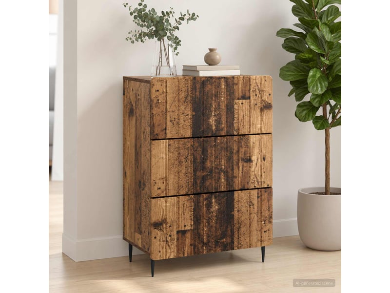  Armoire de rangement bureau, armoire à tiroirs 66 x 34,5 x 92 cm bois d'ingénierie shl2746  - Conforama D