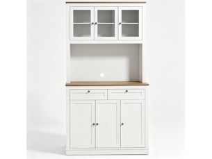 Buffet de cuisine avec rangements et tiroirs 100 cm evryae