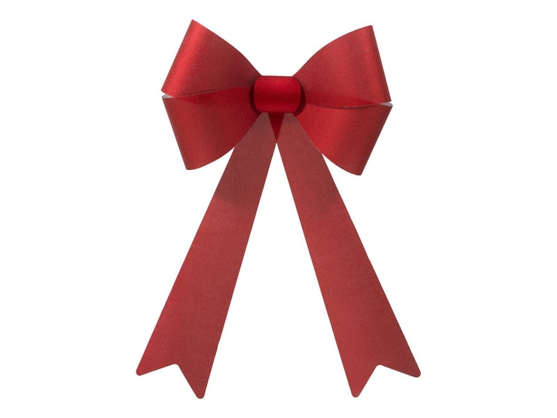  Noeud paill xl 60x38cm rouge  - Conforama A