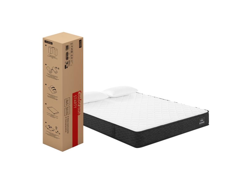  Matelas Ressorts ensachés 140x190 cm  - Conforama L