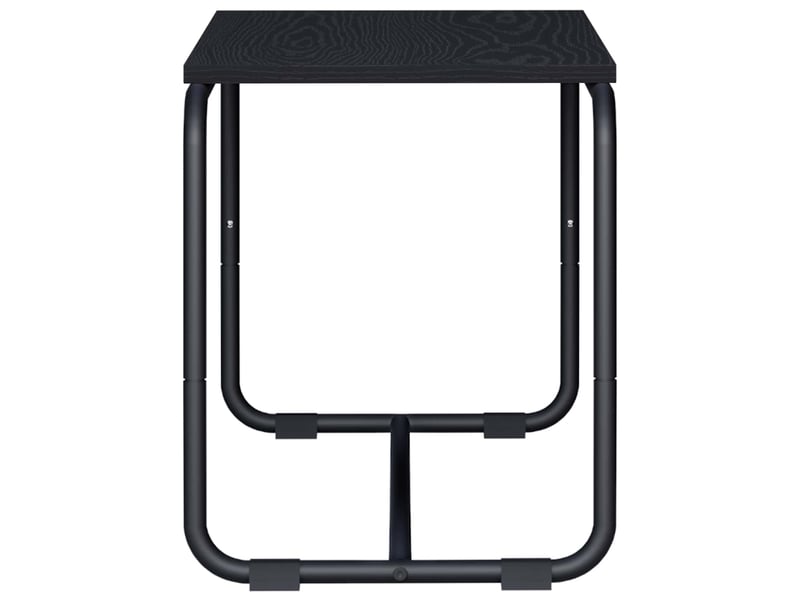  Meuble tv moderne, banc tv 80x35,5x42 cm chêne noir bois d'ingénierie  - Conforama D