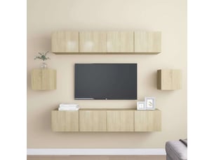 Meuble tv coloris marron 80 cm <strong></strong>  <strong></strong>