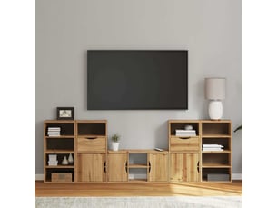 Meuble tv coloris marron 79 cm <strong></strong>  <strong></strong>