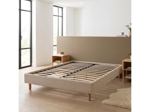 Sommier en Kit 160x200 cm TERRE DE NUIT vendu avec pieds