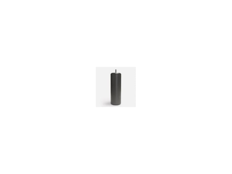  Pieds de sommier cylindriques anthracite 4 pieces diametre 70 mm hauteur 200 mm vis 8 mm 8238464 - Conforama A